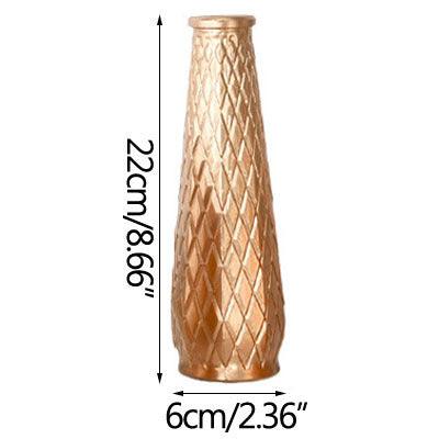 Golden glass vase - Pacisia