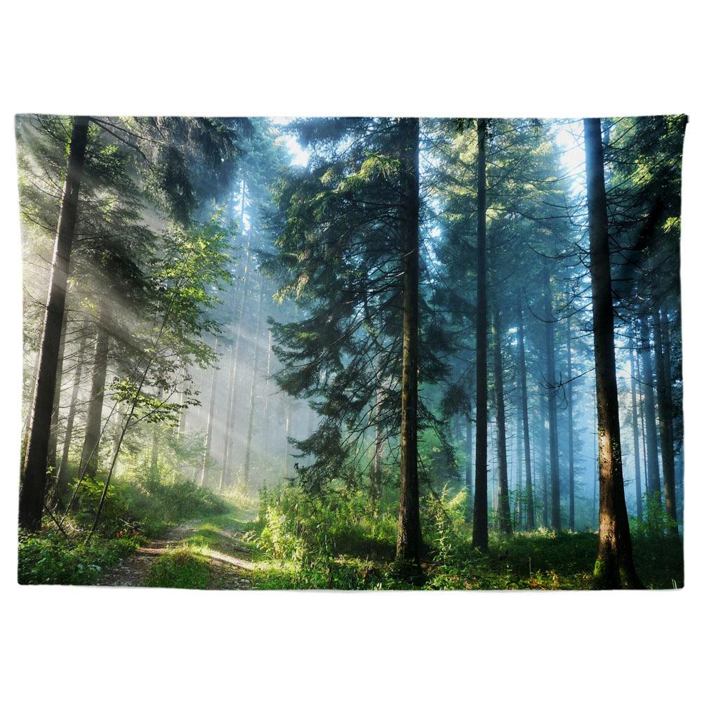 Green Forest Series Tapestry Painting - Pacisia