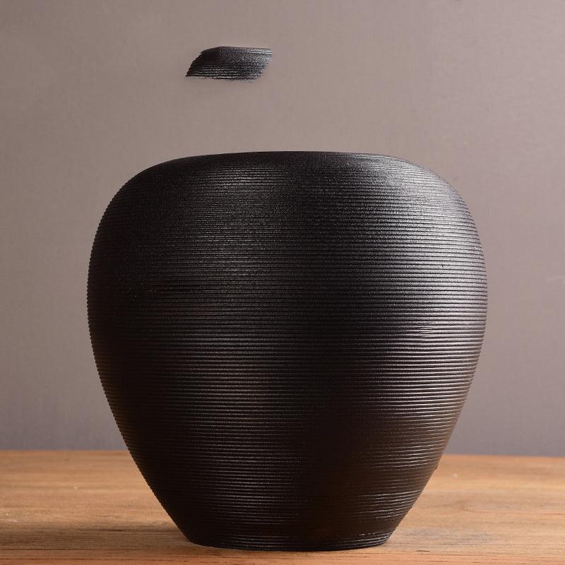 Home Ceramic Dried Flower Vase Desktop - Pacisia