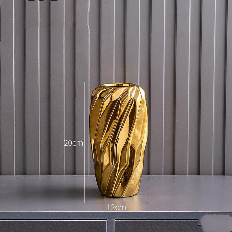Home Coffee Table Ceramic Vase Decoration Creative Ornament - Pacisia