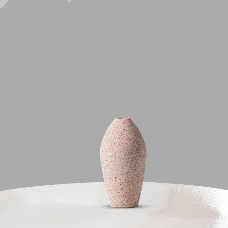 Home decoration ceramic frosted vase - Pacisia