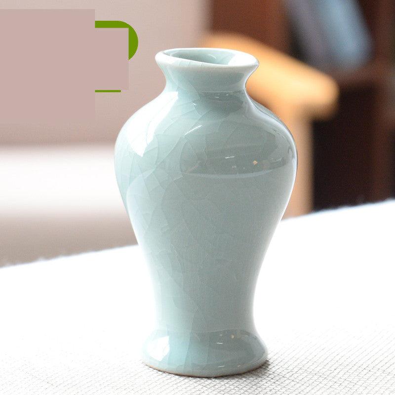 Home Living Room Modern Creative Small Celadon Vase - Pacisia