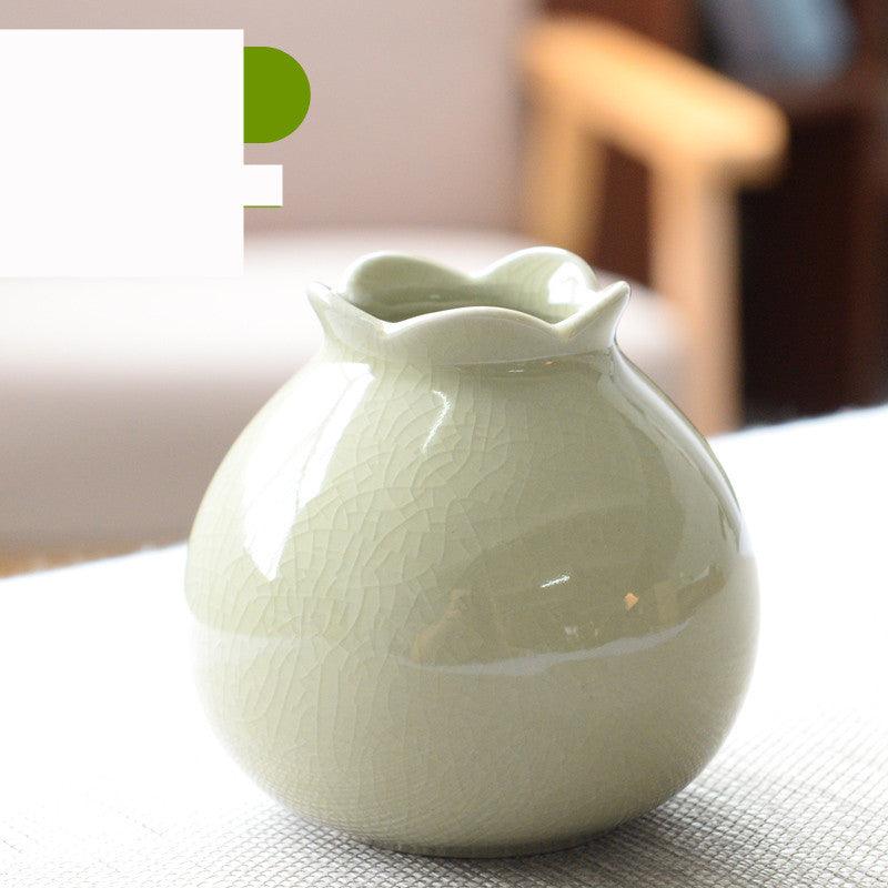 Home Living Room Modern Creative Small Celadon Vase - Pacisia