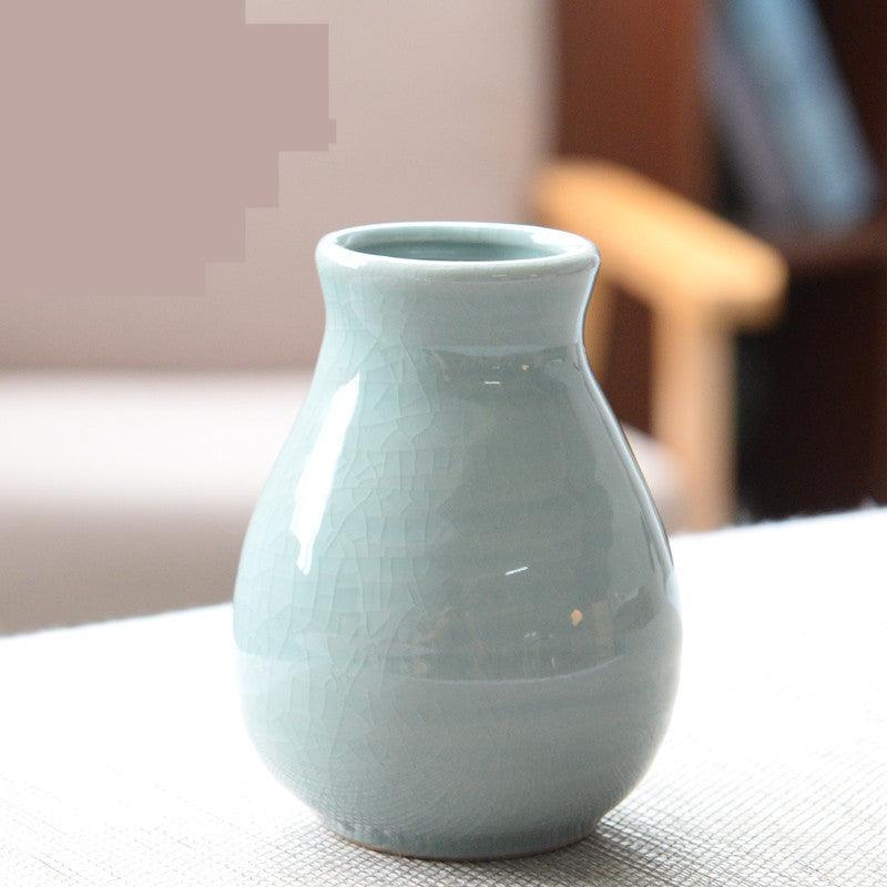 Home Living Room Modern Creative Small Celadon Vase - Pacisia