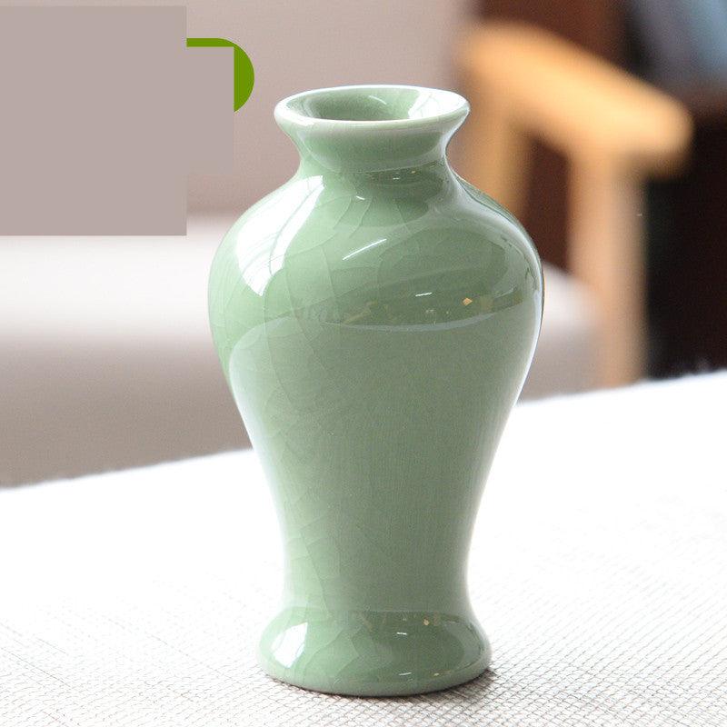 Home Living Room Modern Creative Small Celadon Vase - Pacisia
