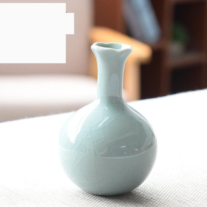 Home Living Room Modern Creative Small Celadon Vase - Pacisia
