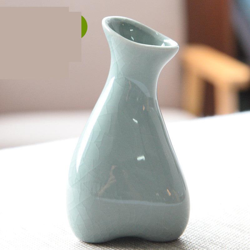 Home Living Room Modern Creative Small Celadon Vase - Pacisia