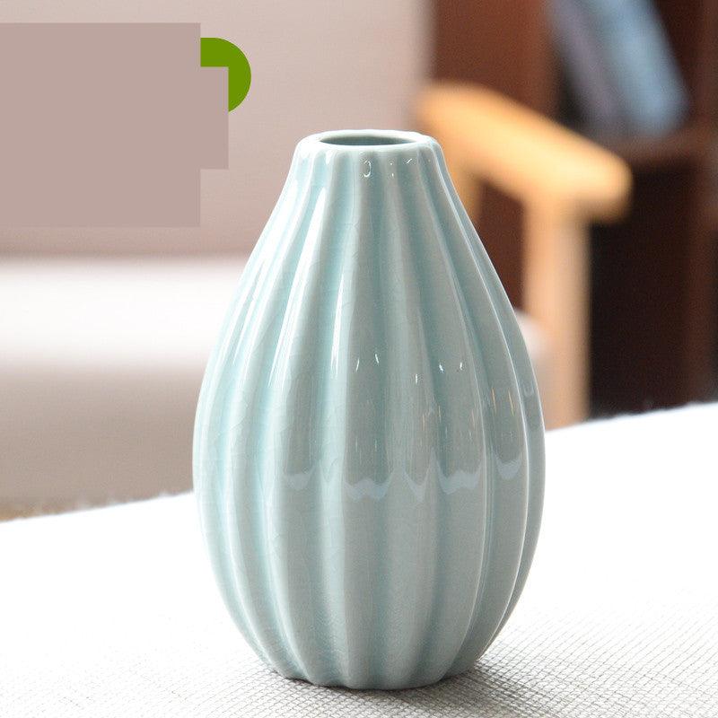 Home Living Room Modern Creative Small Celadon Vase - Pacisia
