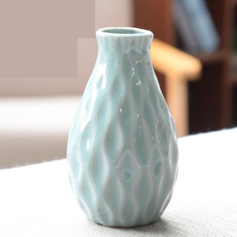 Home Living Room Modern Creative Small Celadon Vase - Pacisia