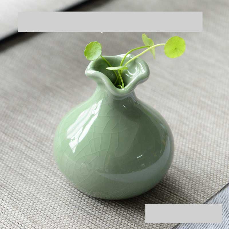 Home Living Room Modern Creative Small Celadon Vase - Pacisia