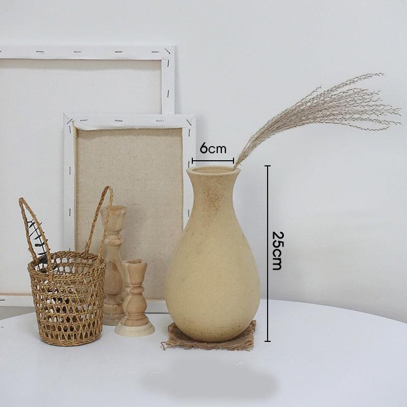 Home Simple Decoration Wooden Vase Ornaments - Pacisia