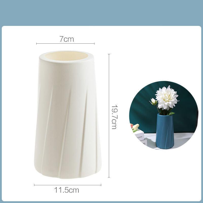 Home Simple European Style Plastic Small Vase - Pacisia