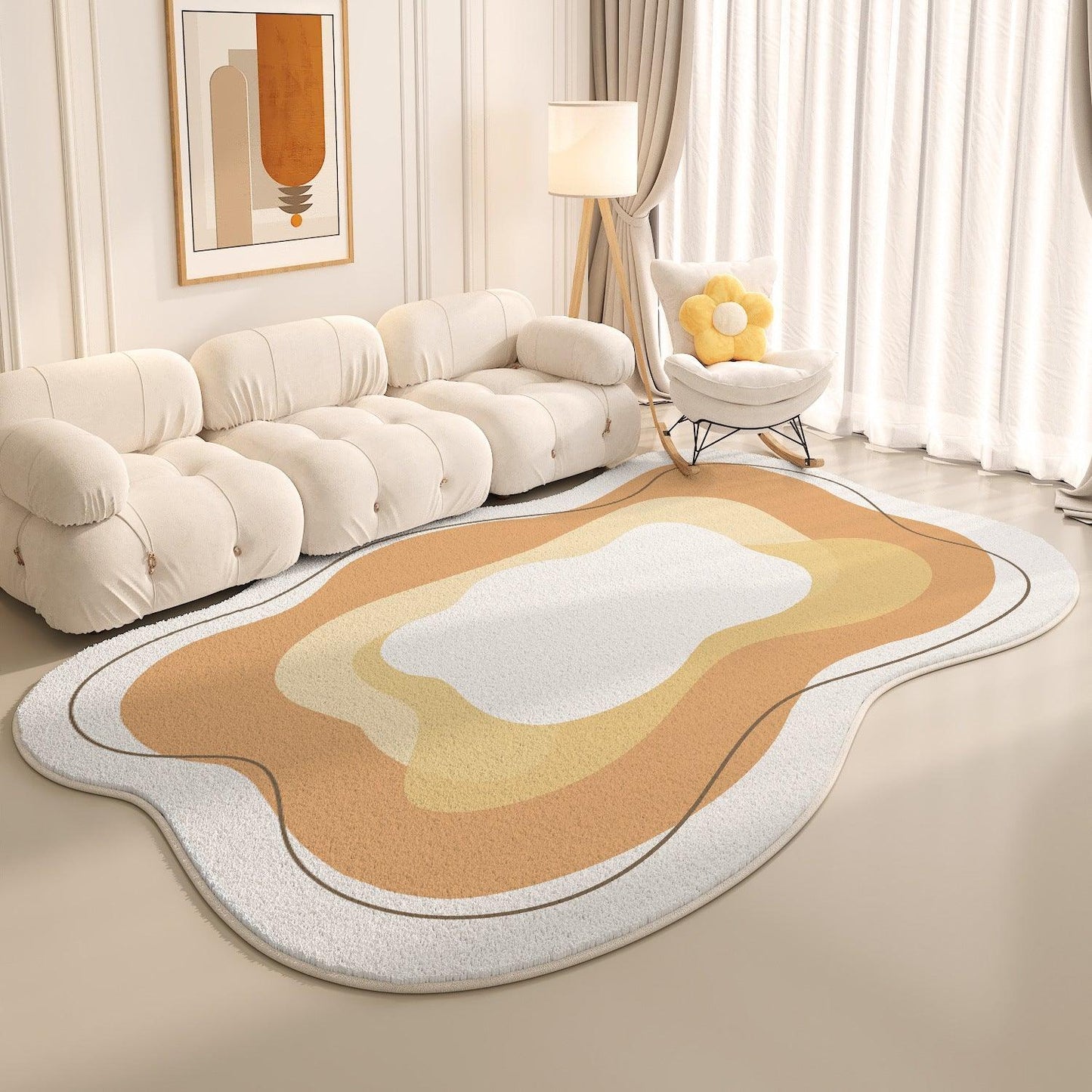 Household Large-area Living Room Carpet - Pacisia