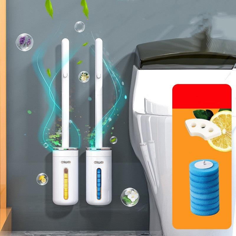 Household No Dead Angle Disposable Toilet Brush Set - Pacisia