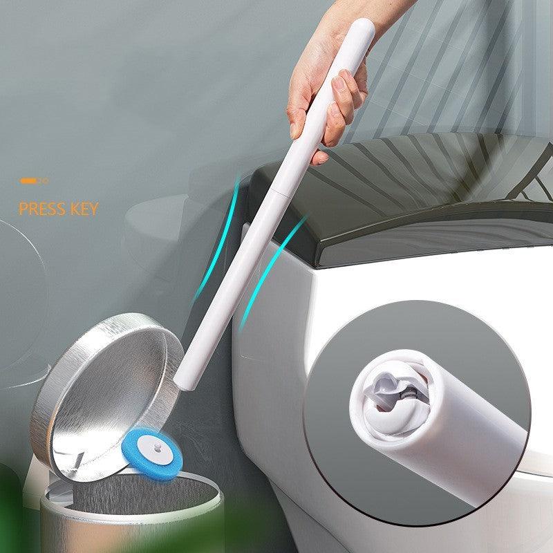 Household No Dead Angle Disposable Toilet Brush Set - Pacisia