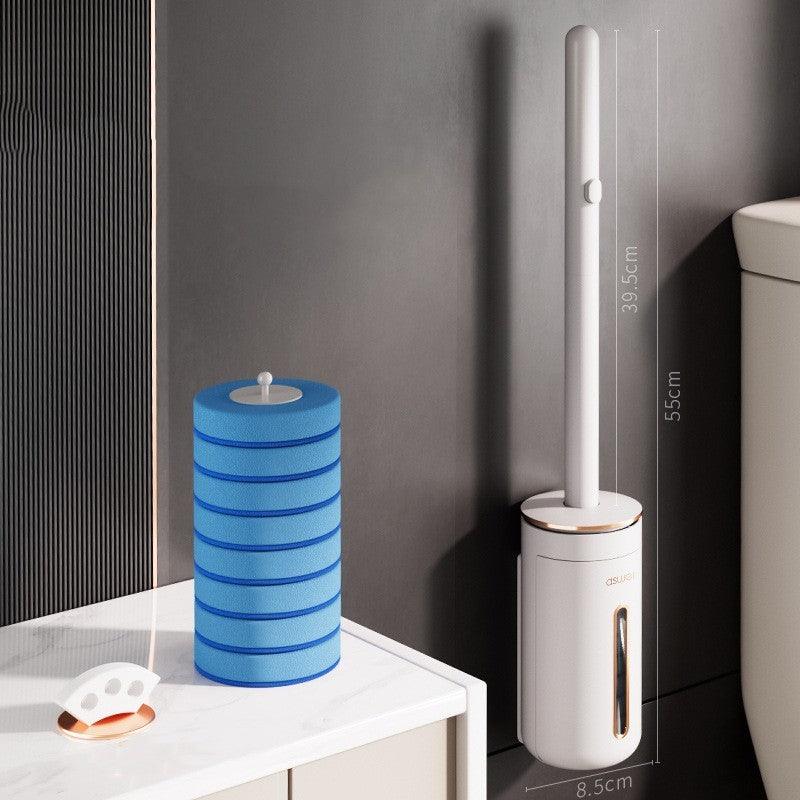 Household No Dead Angle Disposable Toilet Brush Set - Pacisia