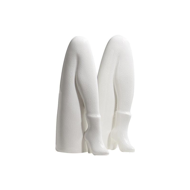 Human Body Ceramic Crafts Modern Minimalist Vase - Pacisia