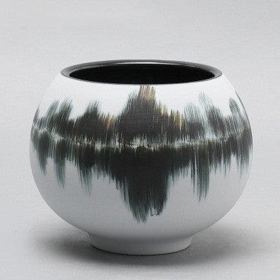 Ink Painting Ceramic Vase Model Room Living Room - Pacisia