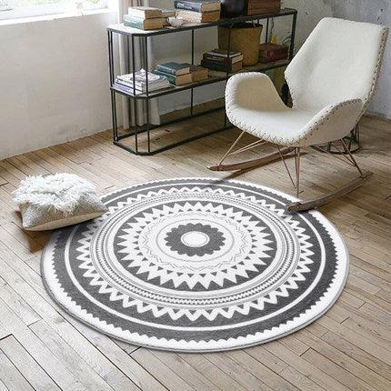 Ins Nordic round carpet - Pacisia