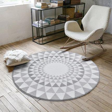 Ins Nordic round carpet - Pacisia