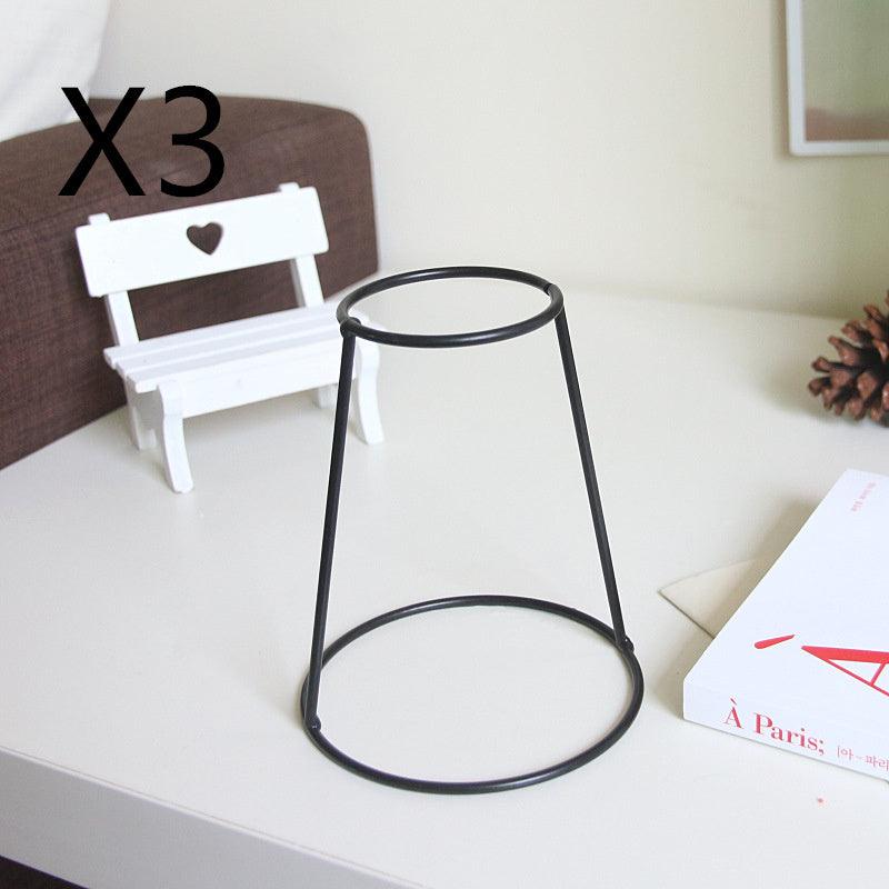 Ins Wire Vase Flower Arrangement Wrought Iron Nordic Creative Ornaments - Pacisia