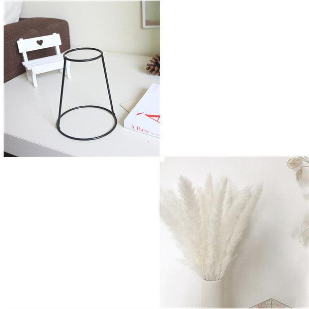 Ins Wire Vase Flower Arrangement Wrought Iron Nordic Creative Ornaments - Pacisia