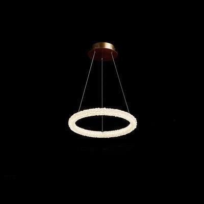 Internet Celebrity Ring Lamp Crystal Chandelier - Pacisia