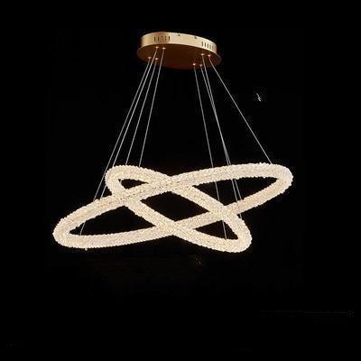 Internet Celebrity Ring Lamp Crystal Chandelier - Pacisia