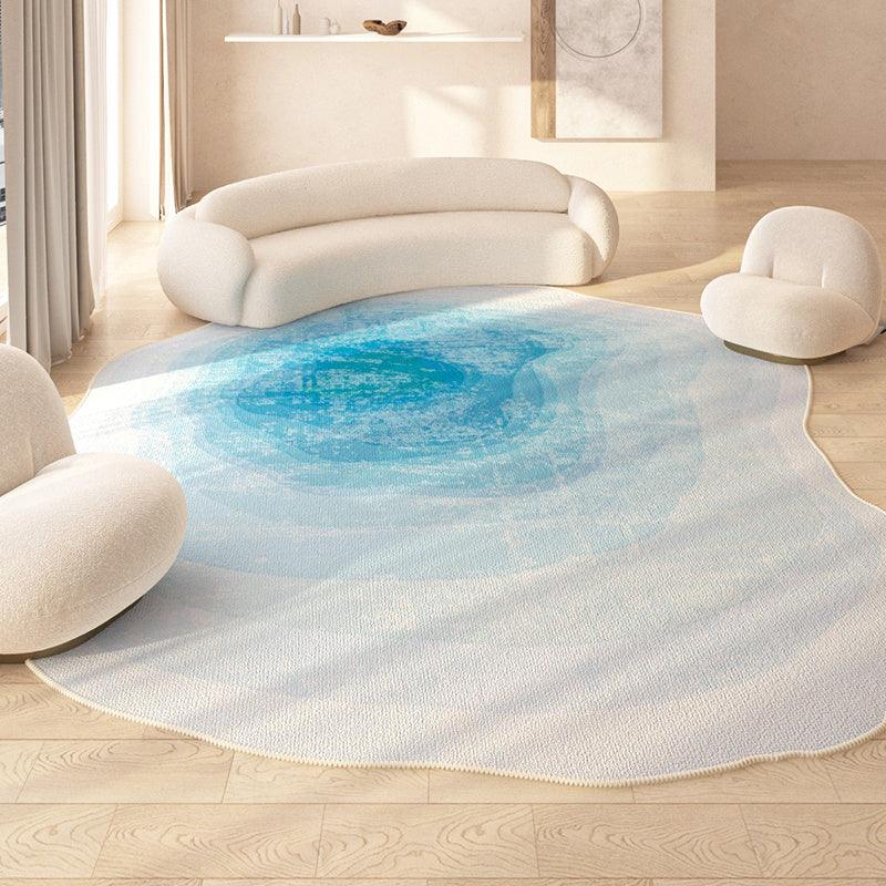 Irregular Shaped Living Room Carpet - Pacisia