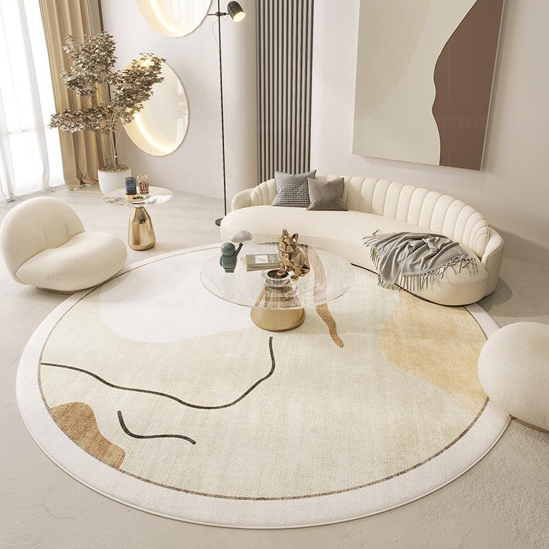 Japanese Minimalist Fashion Living Room Printed Carpet - Pacisia
