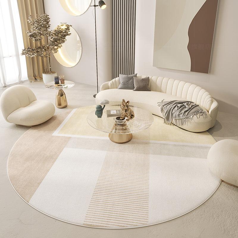 Japanese Minimalist Fashion Living Room Printed Carpet - Pacisia
