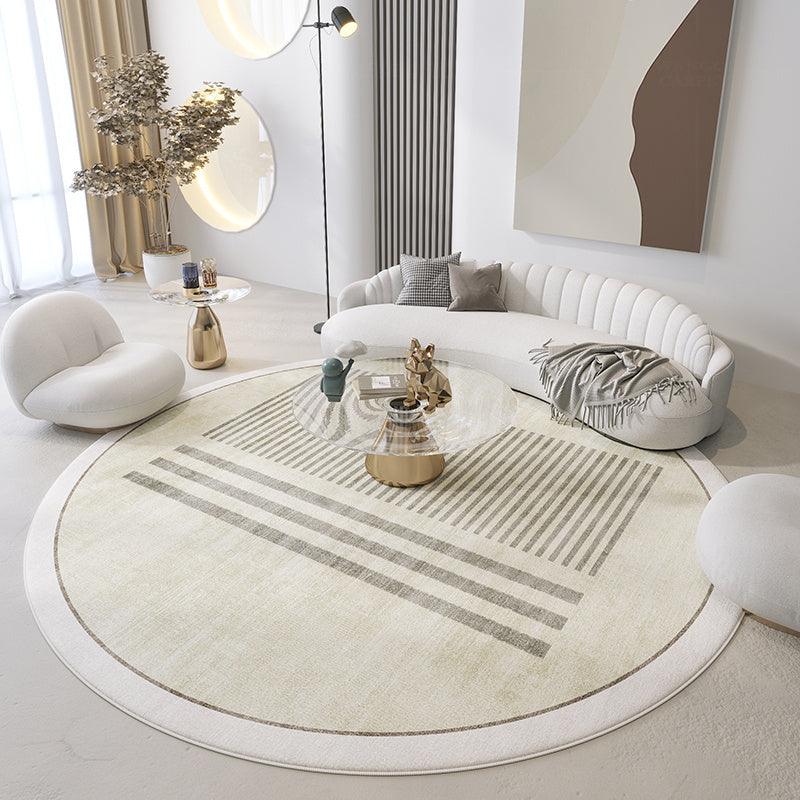 Japanese Minimalist Fashion Living Room Printed Carpet - Pacisia