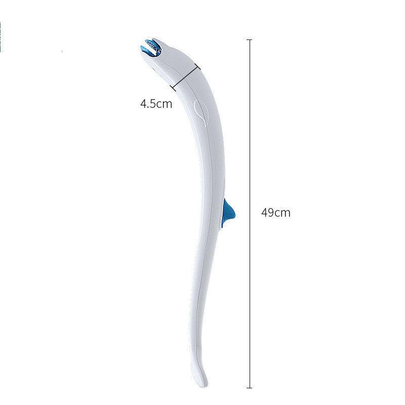 Japanese Style Dolphin Toilet Brush Comes With Cleaner - Pacisia