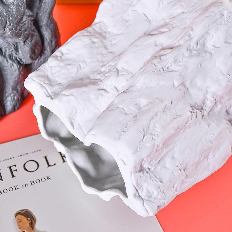 Jingdezhen Ceramic Vase Simple Style Home Decoration Artwork - Pacisia