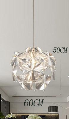 LED Acrylic Living Room Apple Chandelier - Pacisia
