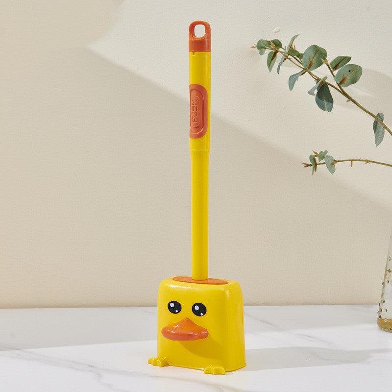 Little Yellow Duck Toilet Brush No Dead Angle Toilet Cleaning - Pacisia