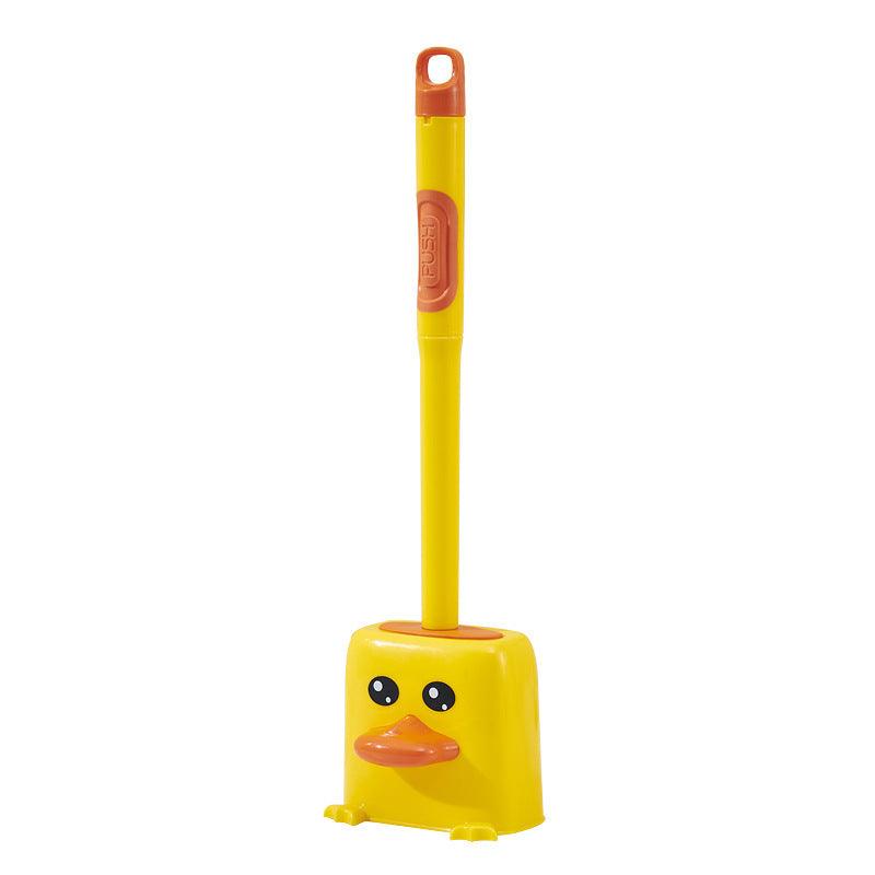 Little Yellow Duck Toilet Brush No Dead Angle Toilet Cleaning - Pacisia