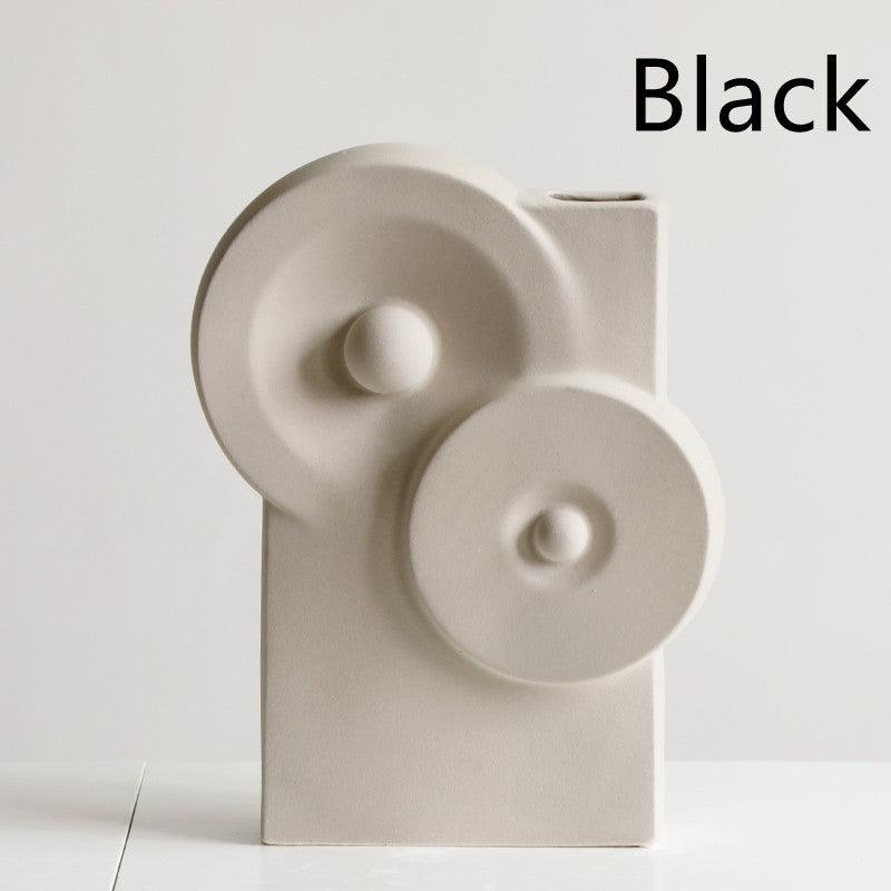 Living Room Ceramic Vase Model Room Soft Decoration - Pacisia