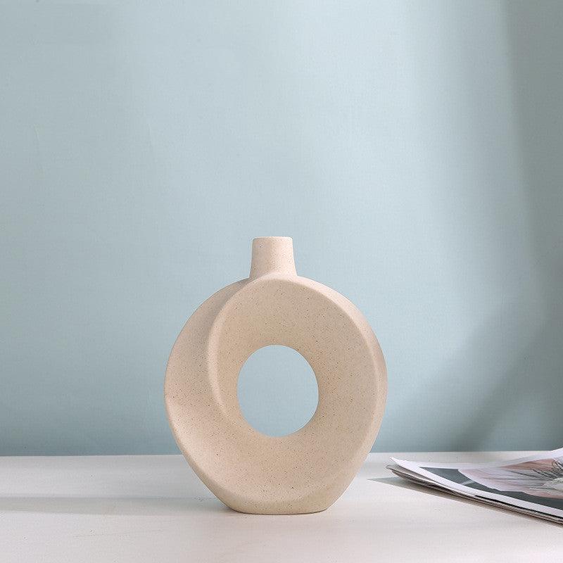 Living Room Flower Arrangement Luxury Creative Ceramic Vase - Pacisia