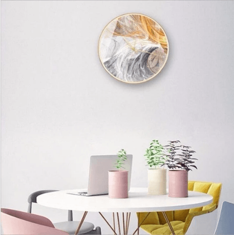 Marble Fashion Clock Art Clock Wall Clock Wall Clock - Pacisia