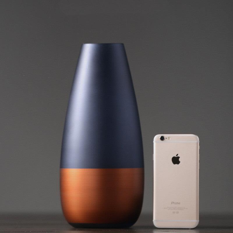 Modern and Simple American Stained Glass Vase - Pacisia