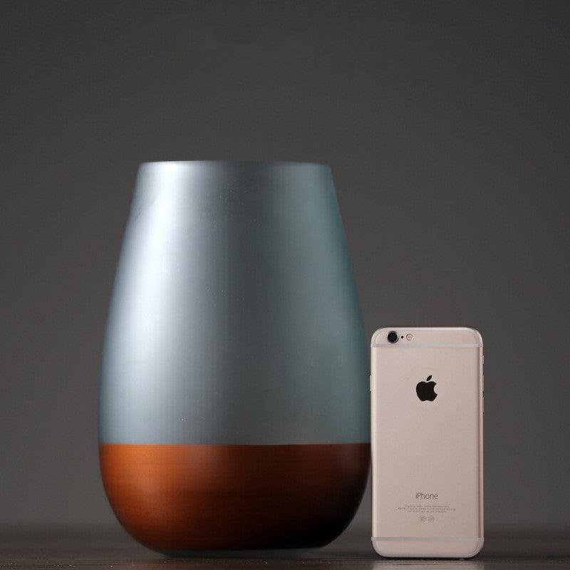 Modern and Simple American Stained Glass Vase - Pacisia