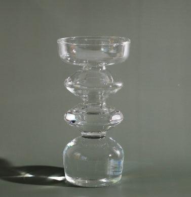 Modern Glass Bubble Vase Art Colored Transparent Small Bottle Decorative Flower Pot - Pacisia