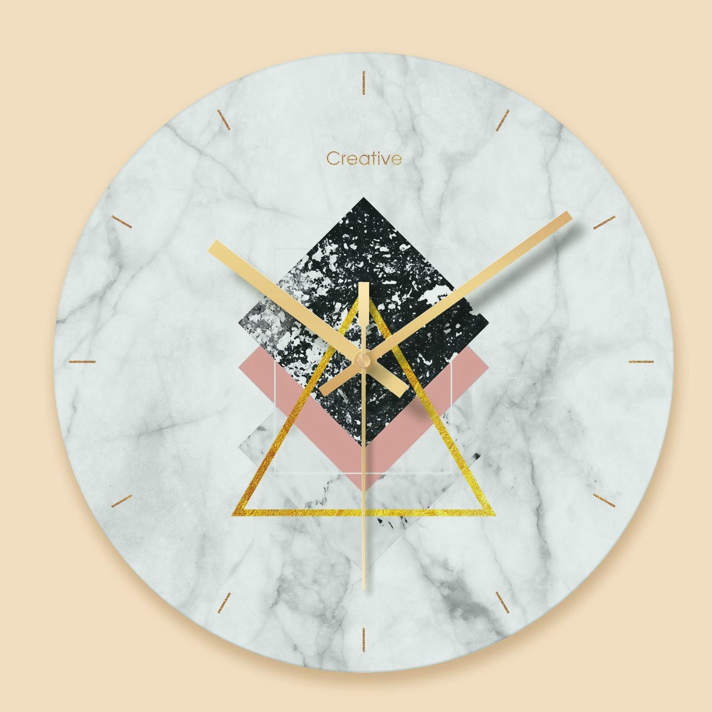 Glass wall clock - Pacisia