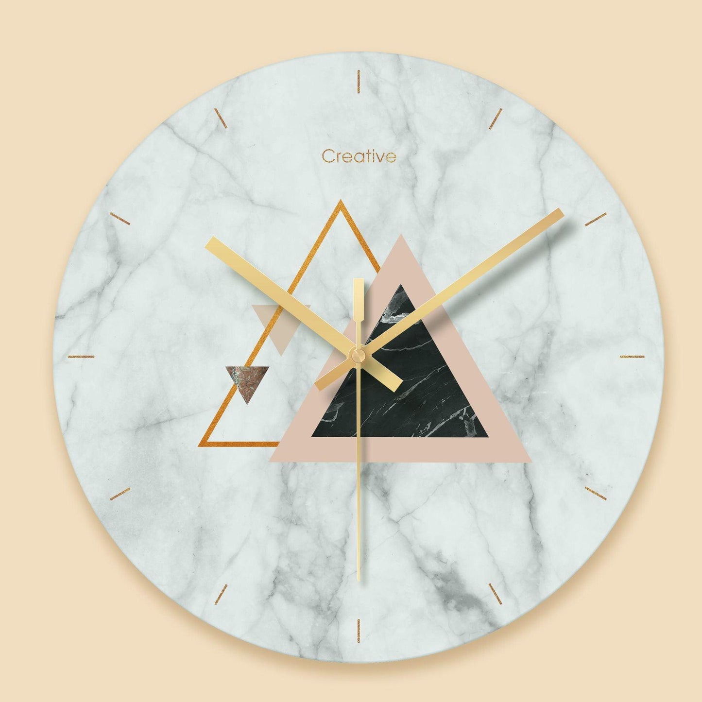 Glass wall clock - Pacisia