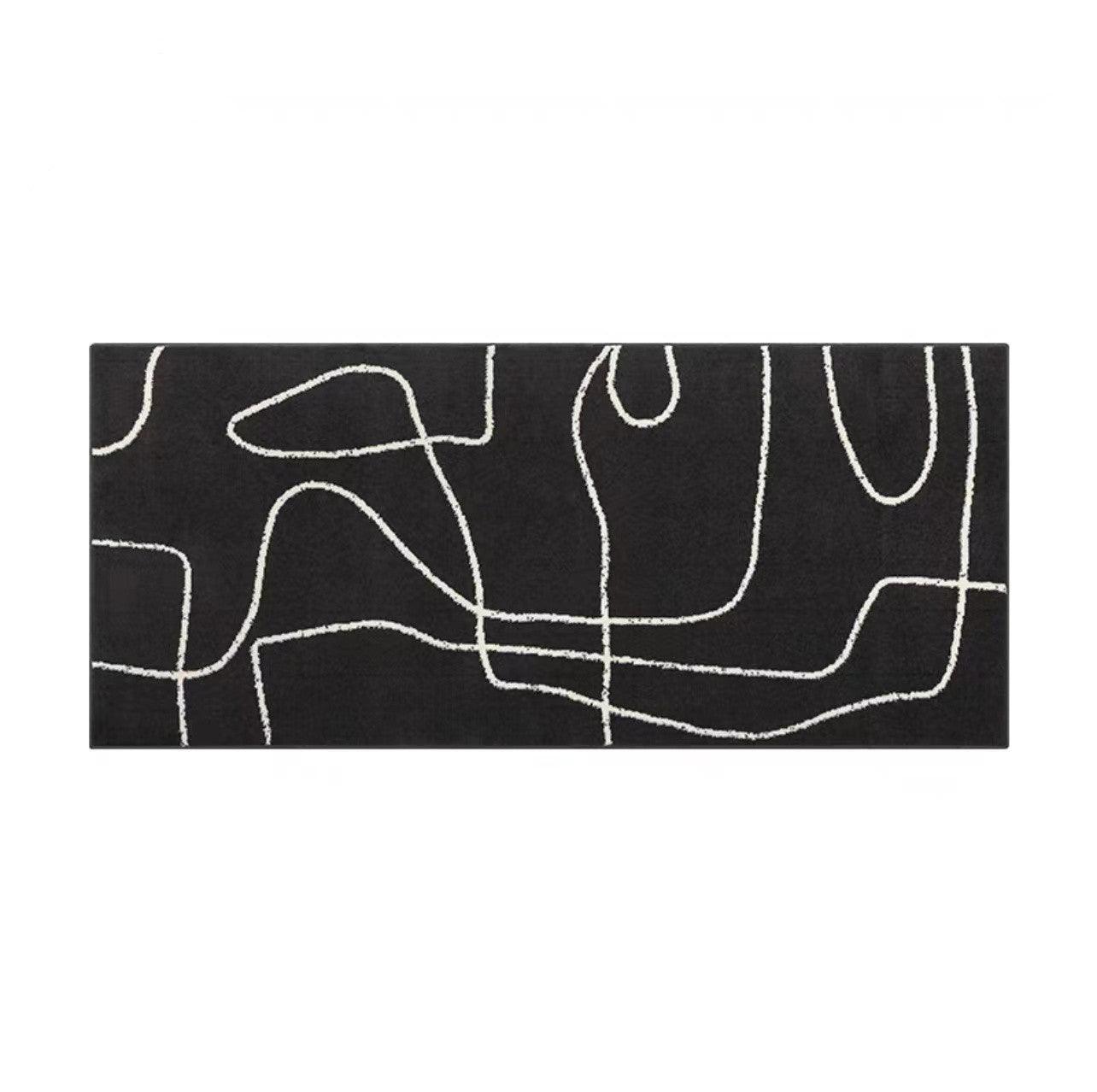 Modern Light Luxury Carpet Living Room Abstract Lines Non-slip - Pacisia