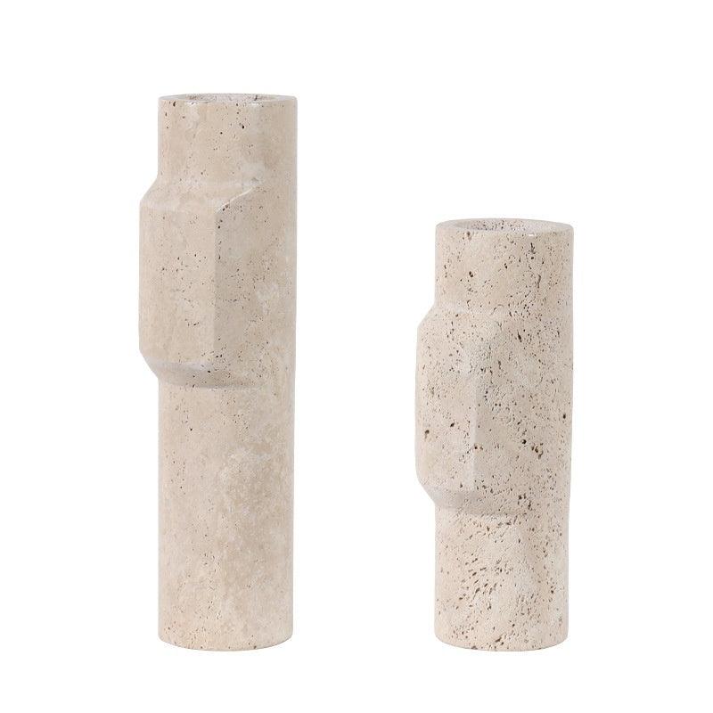 Modern Light Luxury Natural Marble Vase Decoration - Pacisia