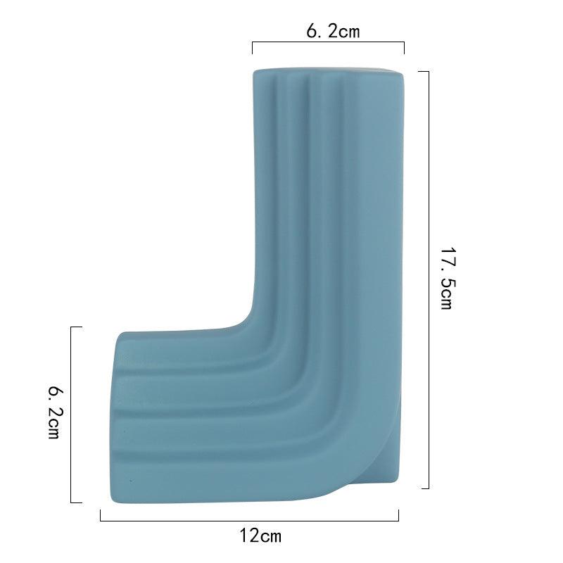 Modern Minimalist Ceramic Bookend Small Ceramic Ornaments - Pacisia