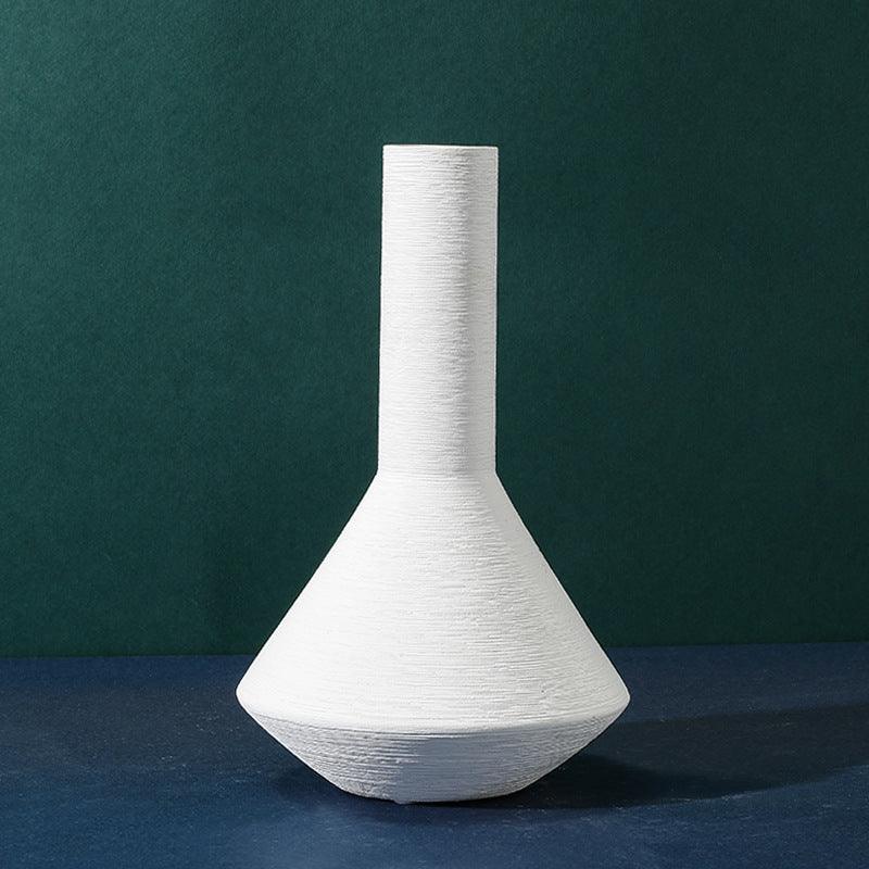 Morandi Ceramic Vase Decoration Living Room Flower Arrangement - Pacisia