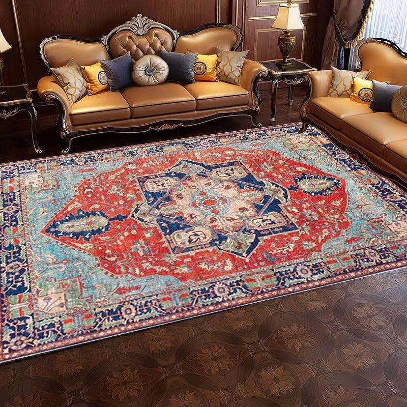 Moroccan Carpet Living Room Ethnic Style Floor Mat - Pacisia